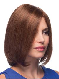 100% Hand-Tied Natural Hair Wigs Short – Sleek Chin Length Bobs