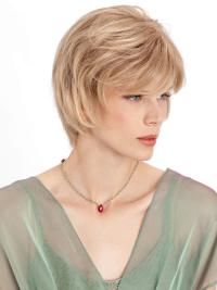 Monofilament Chin Length Wig – Realistic Layered Look, Available