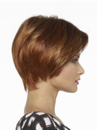 Short Auburn Lace Bob Wig – Short Human Hair Natural Look