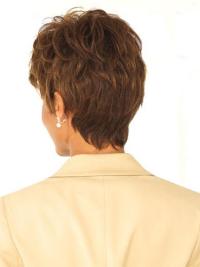 Short Brown Boycut Human Hair Wigs – Stylish and Natural