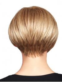 High Quality Short Blonde Bob Wig – Straight 100% Human Hair
