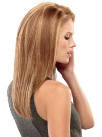 Long Blonde Wig – Human Hair, No Bangs, Affordable Price