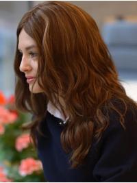 100% Hand-Tied 18 Inch Wavy Wig – Long Remy Human Hair for Women