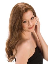 Remy Human Hair Wigs Long – Wavy Auburn Style No Bangs