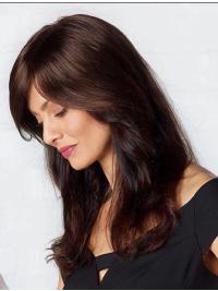 Lace Front Auburn Wavy Wig – Good Quality Real Human Hair