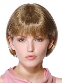100% Hand-Tied Chin Length Bob Wig – Natural Human Hair Short