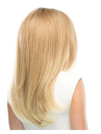 Best Blonde Layered Straight Wig – Human Hair Front Lace