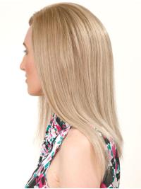 100% Hand-Tied Long Wig – 18" Realistic Natural Human Hair