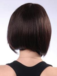 Brown Human Hair Bob Wig – Capless & Natural Look