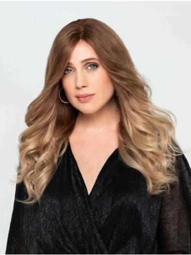 Natural Wavy Long Auburn Wig – 100% Hand-Tied Remy Human Hair for a Luxurious Look