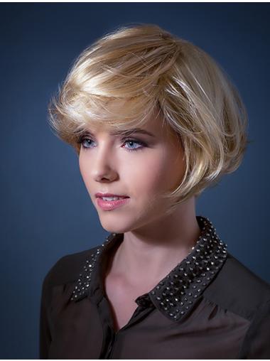 Short Human Hair Wigs – 8" Wavy Exquisite Style