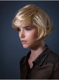 Short Human Hair Wigs – 8" Wavy Exquisite Style