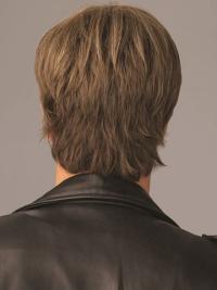 Short 8" Straight Synthetic Men’s Wig – Stylish For Young Wearers