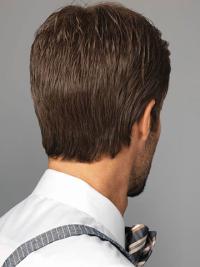 Short Straight Wigs for Men – 4" Synthetic Comfortable Fit