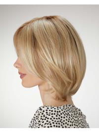 12" Straight Synthetic Wig for Women Chin Length Style