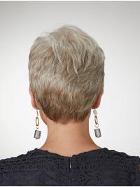 Women's 4 Inch Straight Synthetic Cropped Wigs Lace Front