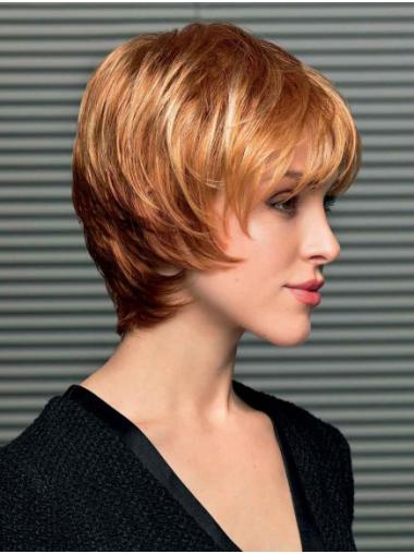 Wavy Synthetic Boycut Wig – Short Style for a Trendy Look