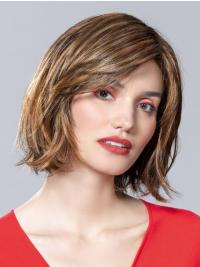 10" Straight Chin Length Bob Synthetic Wig Natural