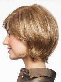10" Wavy Bob Chin Length Synthetic Wig for Women
