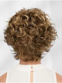 Layered Capless Blonde Wavy Wig for Women – Short Synthetic Style