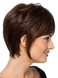 Best 8" Short Synthetic Wig Comfortable for Women