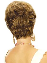 Short Synthetic Wig Brown Classic Style New