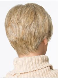 Fashionable 6" Short Synthetic Wig Boycut Style