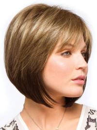 High Quality Chin Length Bob Wig for Elderly Ladies