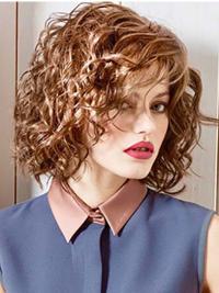 10" Curly Layered Synthetic Wig – Affordable Price