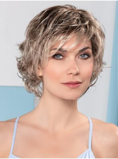 10" Blonde Wavy Bob Wig – Short Style For Women
