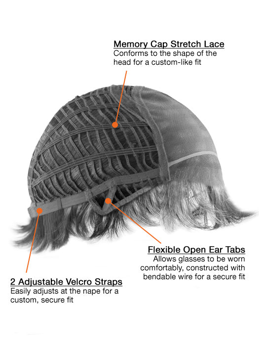 Short Grey Synthetic Curly Men's Wigs – Stylish and Lightweight