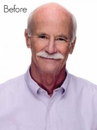Men’s Lace Front Wigs – Short Straight White Synthetic Hair