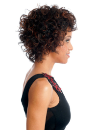 Short Curly Boycut Wig – Brazilian Remy Hair, Perfect for Black Women