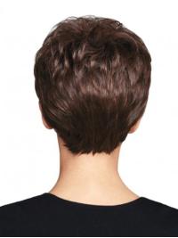 Auburn Wavy Boycut Wig – Sleek Human Hair, Premium Quality