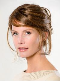 Best Lace Wig – 14" Shoulder-Length Curly Ombre/2 Tone Remy Human Hair
