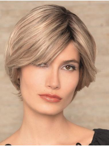 Boycut Short Blonde Lace Front Wigs – Remy Human Hair for Daily Wear