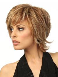 Chin Length Blonde Wigs – Flexible Remy Human Hair for Women