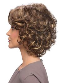 10" Brown Wavy Wigs – Chin-Length Best Human Hair Short
