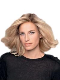 Best 10" Brown Wavy Real Hair Wigs Chin-Length Human Hair