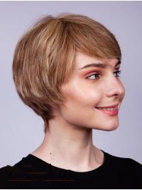 Affordable Lace Front Wigs – 6” Straight Short 100% Remy Human Hair