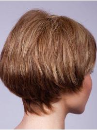 Affordable Lace Front Wigs – 6” Straight Short 100% Remy Human Hair