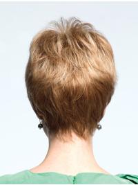 Discount 8" Blonde Boycut Wig – High-Quality Human Hair, Natural Look