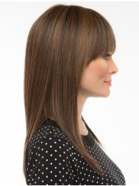Brown Straight Human Hair Wigs – High Quality & Natural Look
