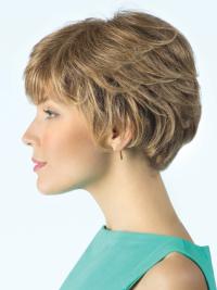Soft Blonde Remy Human Hair Wigs Short– Fully Hand-Tied On Sale