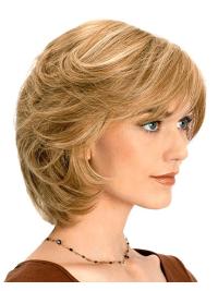 Blonde Layered Lace Front Wigs – High Quality Natural Human Hair