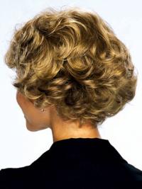 Lace Front Wigs – Layered Short Curly Blonde Human Hair