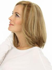 Blonde Wavy Layered Human Hair Wigs – Lace Front, Available Online