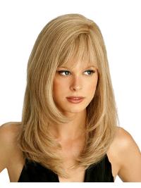 Layered Long Blonde Wig – Natural Look Human Hair, Perfect Fit