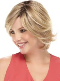 Wavy Chin Length Bob Wigs with Lace Front – Real Human Hair