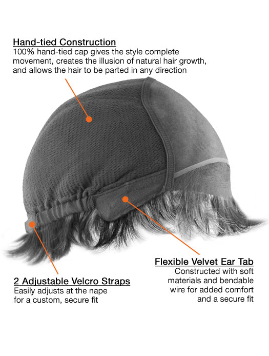 Straight 10" Auburn Bob Wig – No-Fuss 100% Human Hair Short